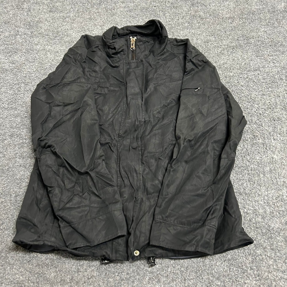 Columbia Jacket Womens Size L Black Core Interchange Full Zip Outdoor Light